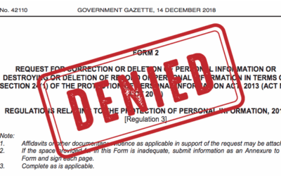 Your Right to Retain Personal Information